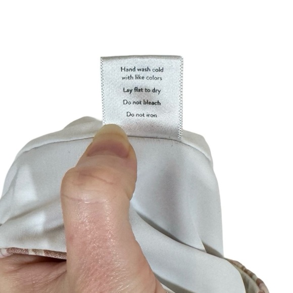 Minnow Girls Cypress Floral One Piece Swimsuit with Ruffle Open Tie Back - Picture 12 of 12